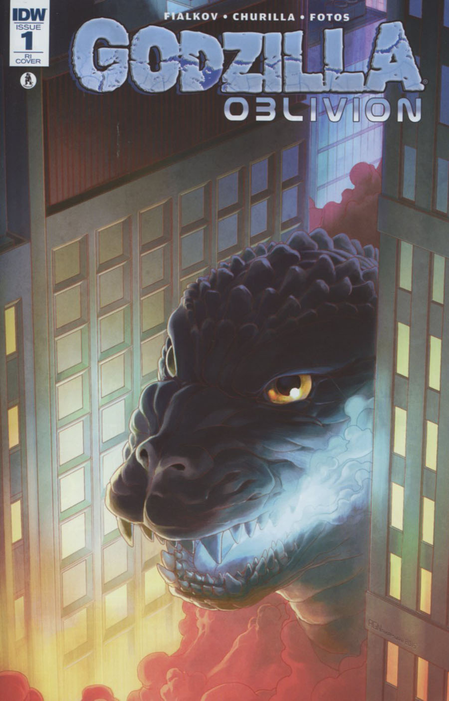 Godzilla Oblivion #1 Cover C Incentive Agustin Graham Nakamura Variant Cover