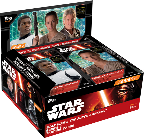 Topps 2015 Star Wars Episode VII The Force Awakens Series 2 Trading Cards Pack