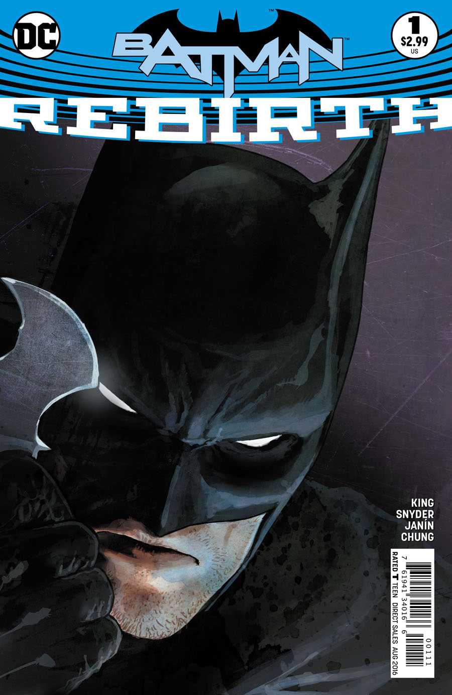 Batman Rebirth #1 Cover A 1st Ptg Regular Mikel Janin Cover 