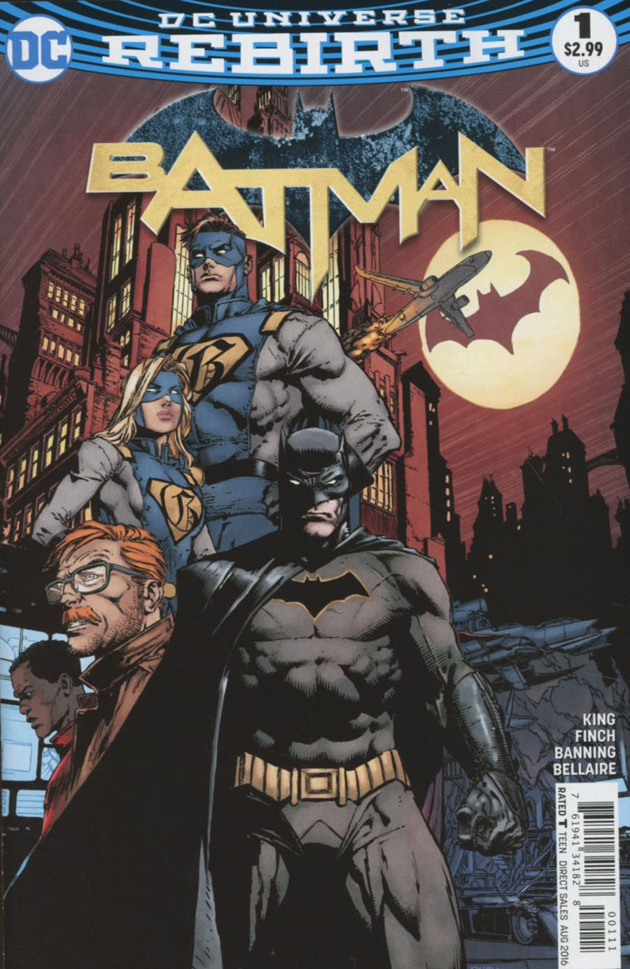 Batman Vol 3 #1 Cover A 1st Ptg Regular David Finch & Matt Banning Cover