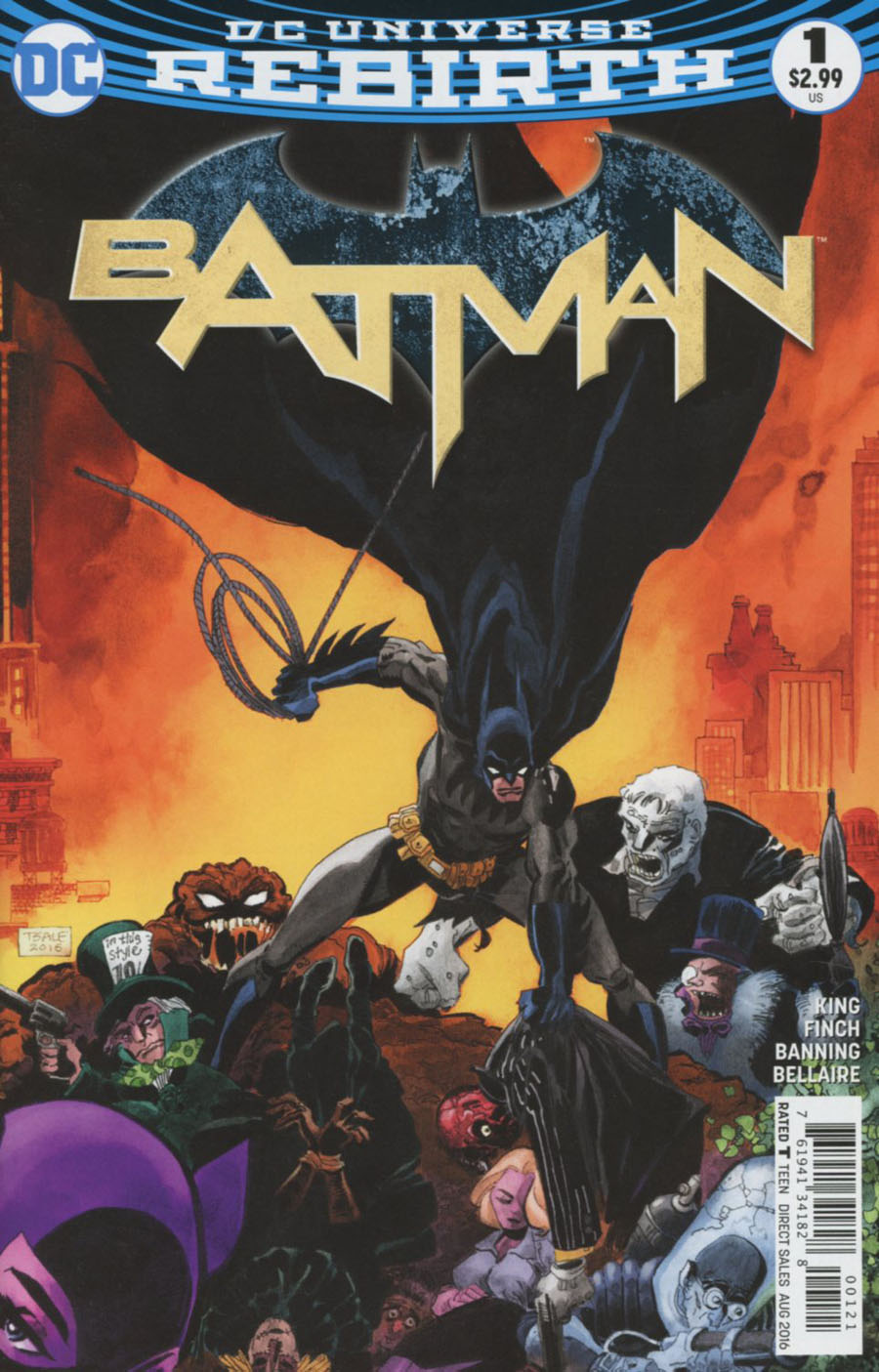 Batman Vol 3 #1 Cover D Variant Tim Sale Cover