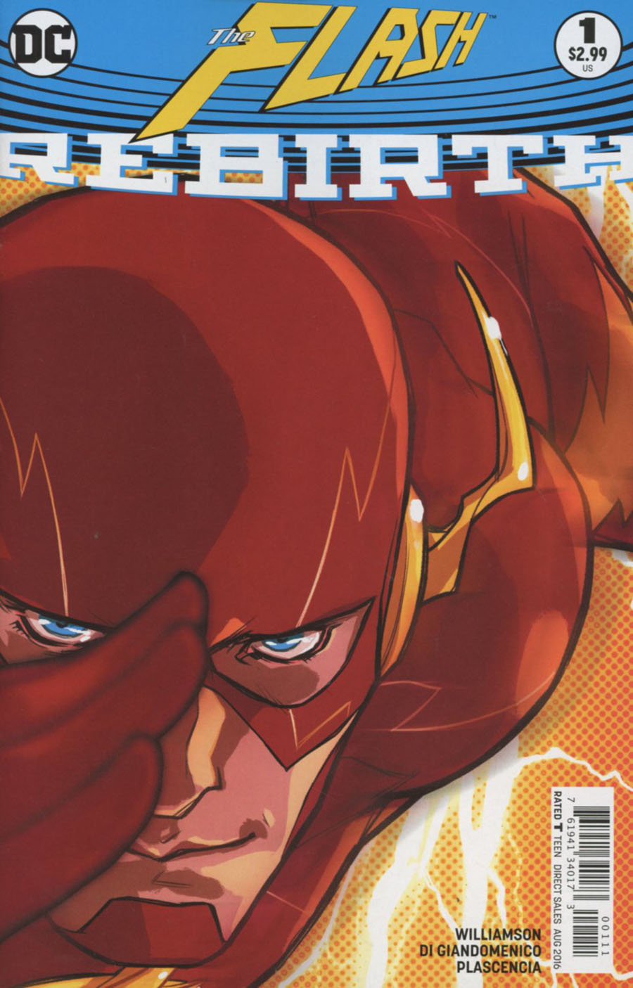 Flash Rebirth Vol 2 #1 Cover A 1st Ptg Regular Karl Kerschl Cover