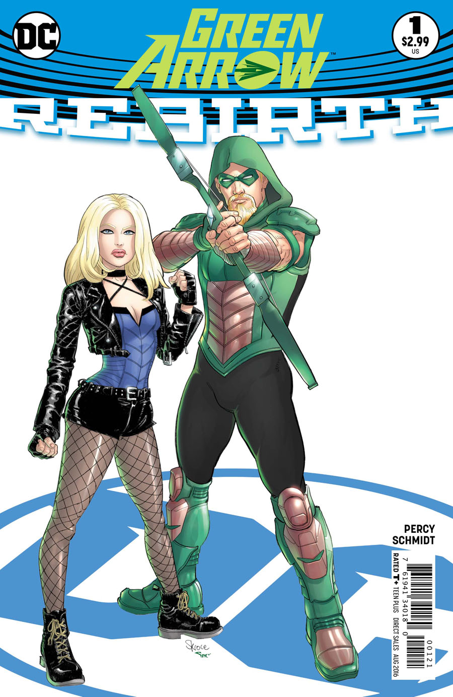 Green Arrow Rebirth #1 Cover B Variant Steve Skroce Cover