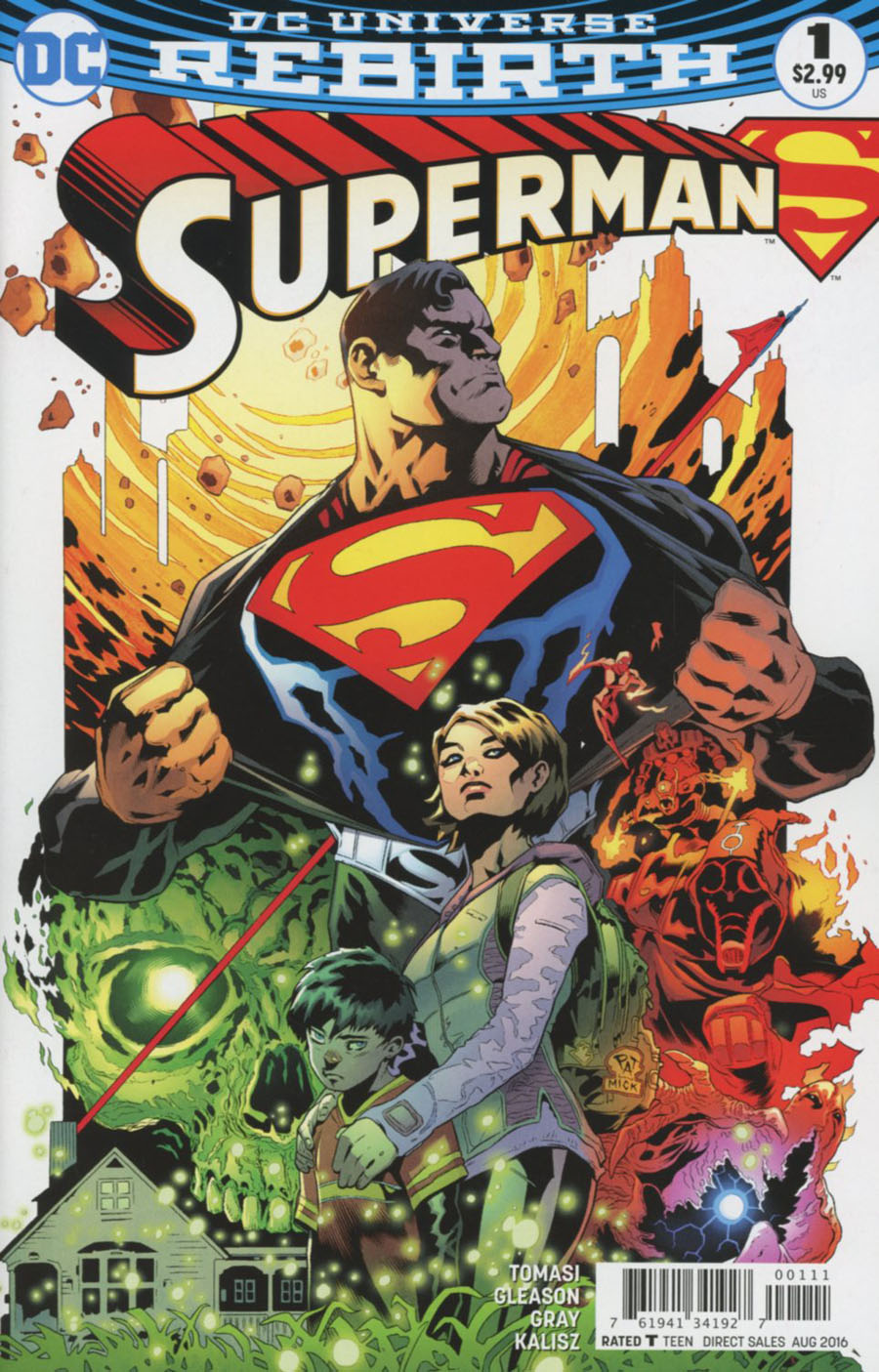 Superman Vol 5 #1 Cover A 1st Ptg Regular Patrick Gleason Cover