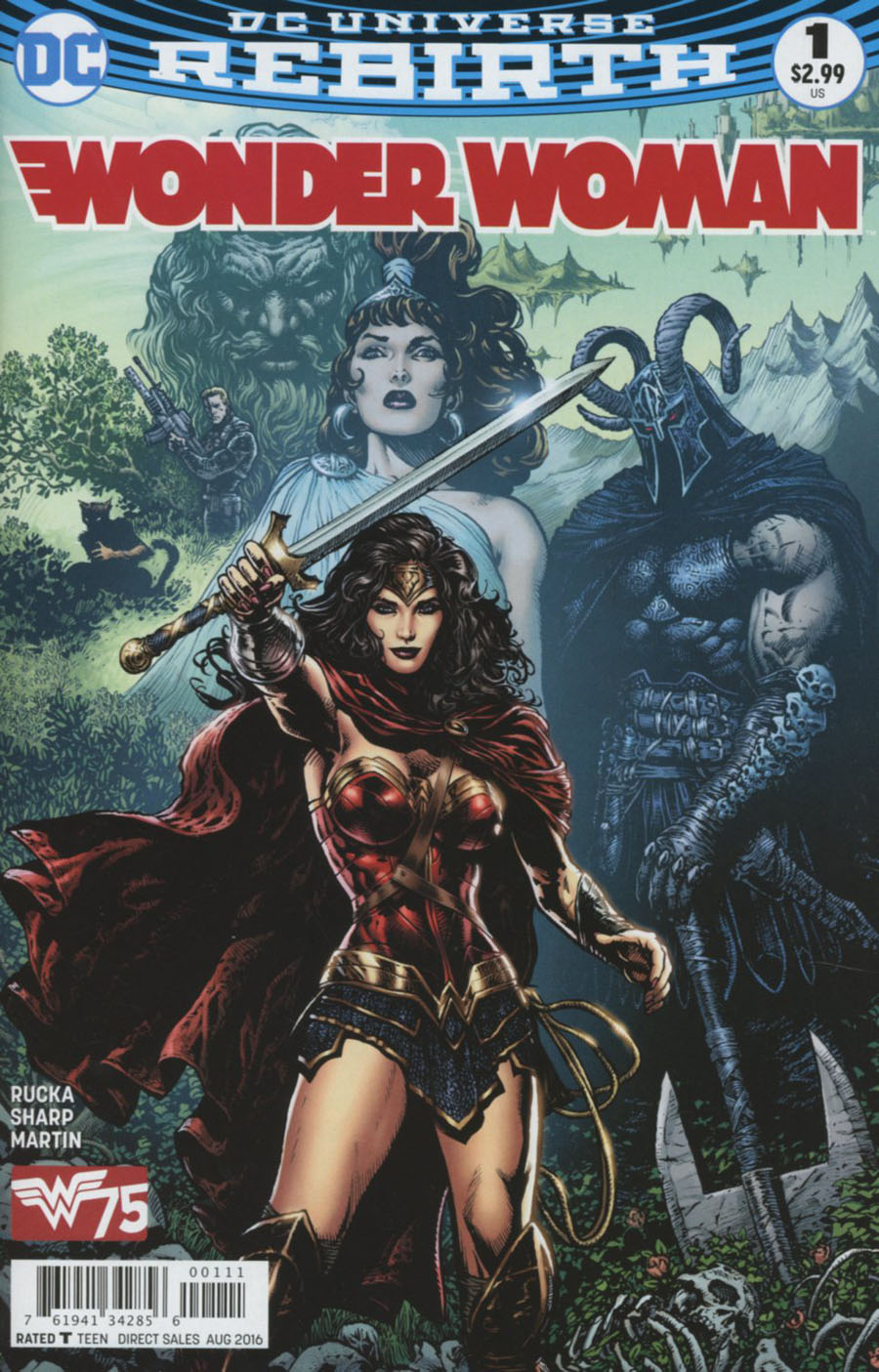 Wonder Woman Vol 5 #1 Cover A 1st Ptg Regular Liam Sharp Cover