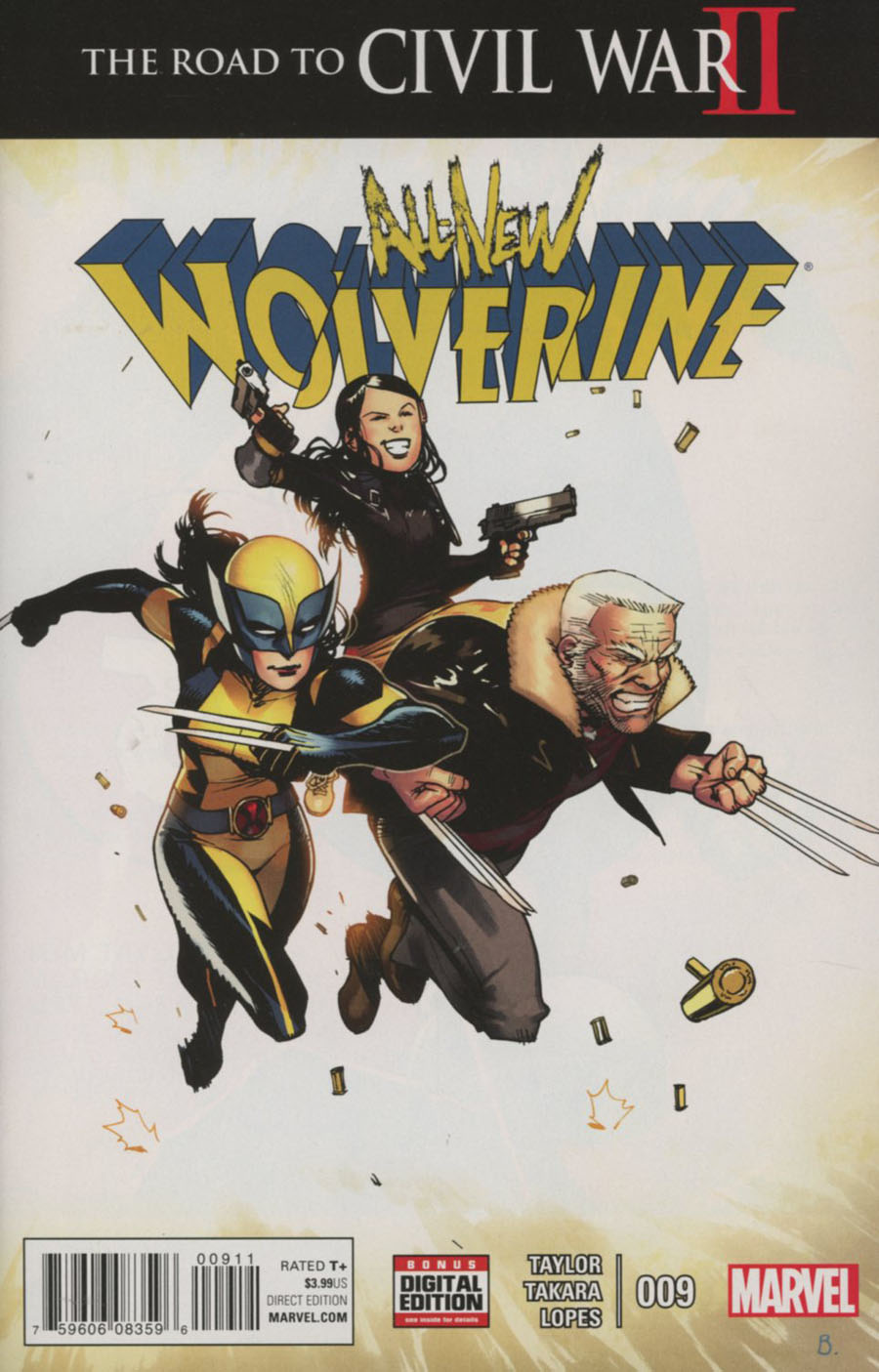 All-New Wolverine #9 Cover A Regular Bengal Cover (Road To Civil War II Tie-In)