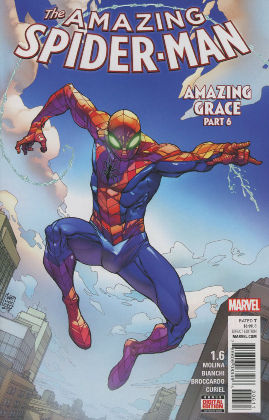 Amazing Spider-Man Vol 4 #1.6 Cover A Regular Giuseppe Camuncoli Cover