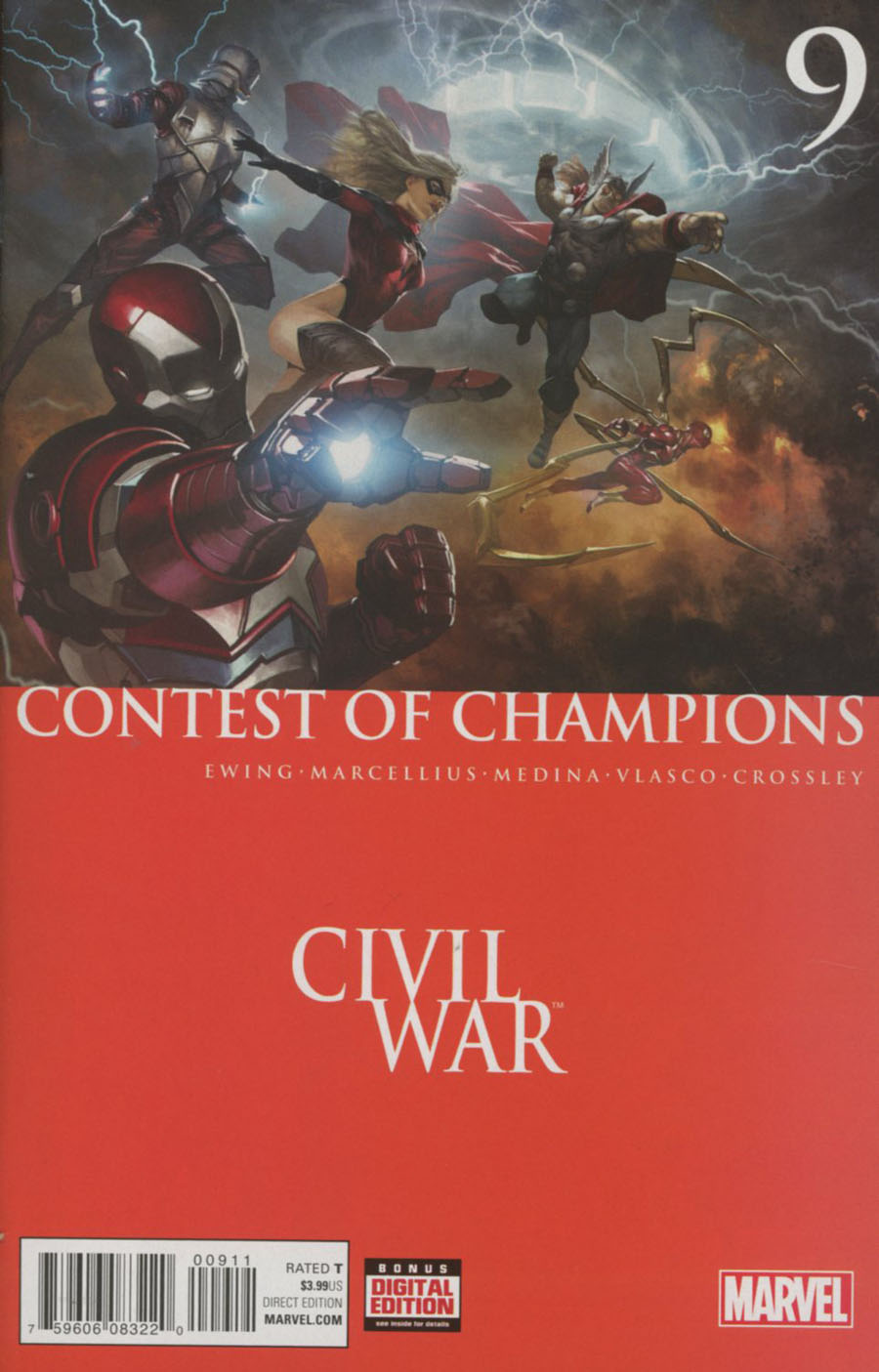 Contest Of Champions Vol 3 #9 Cover A Regular Skan Cover