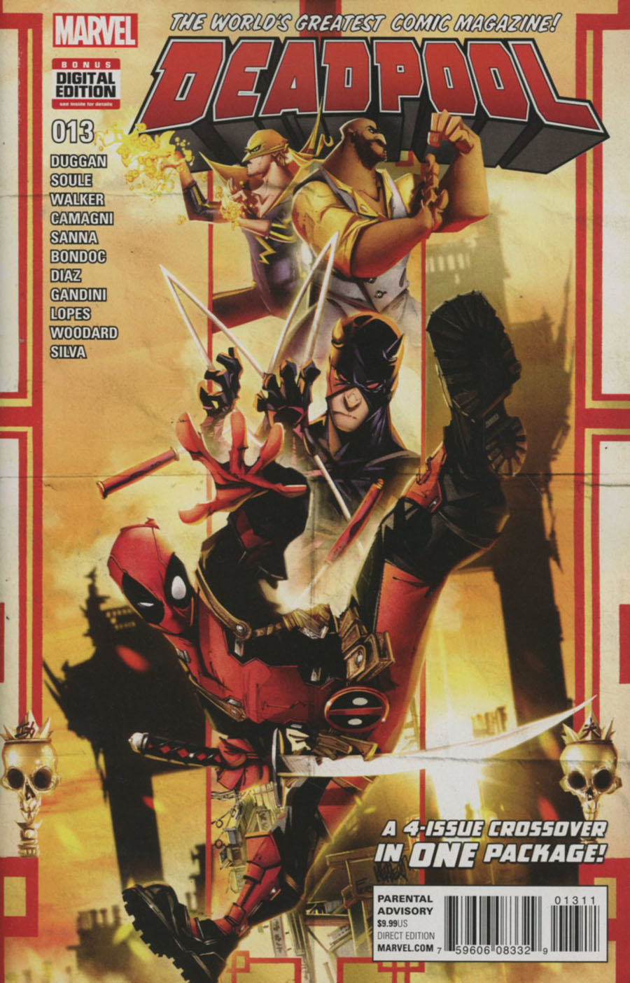Deadpool Vol 5 #13 Cover A Regular Francisco Herrera Cover