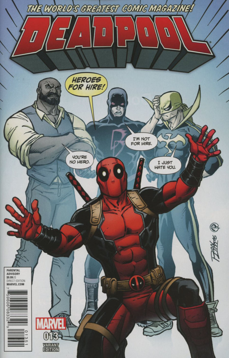 Deadpool Vol 5 #13 Cover C Variant Ron Lim Cover