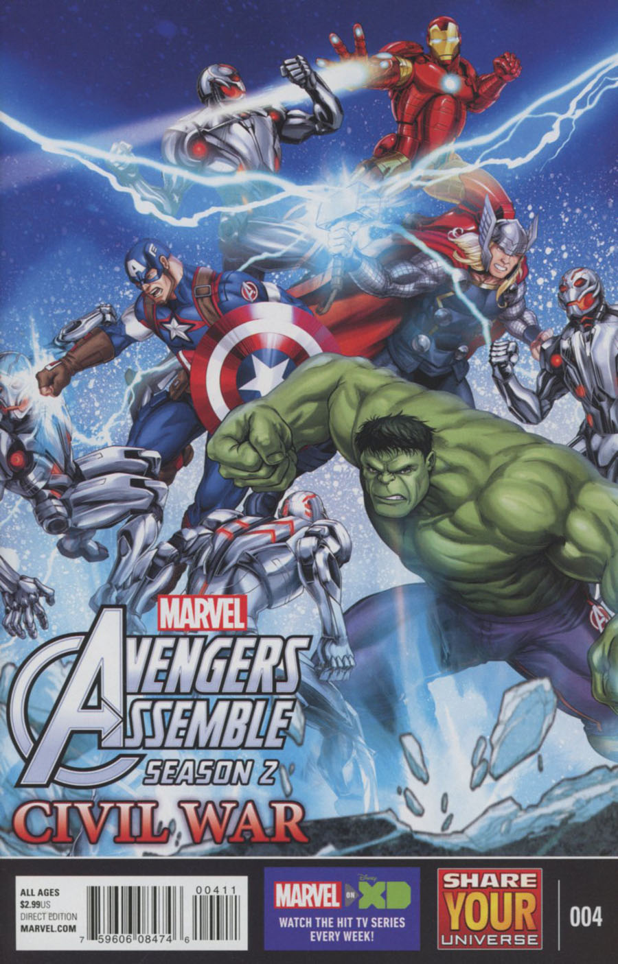 Marvel Universe Avengers Assemble Civil War #4