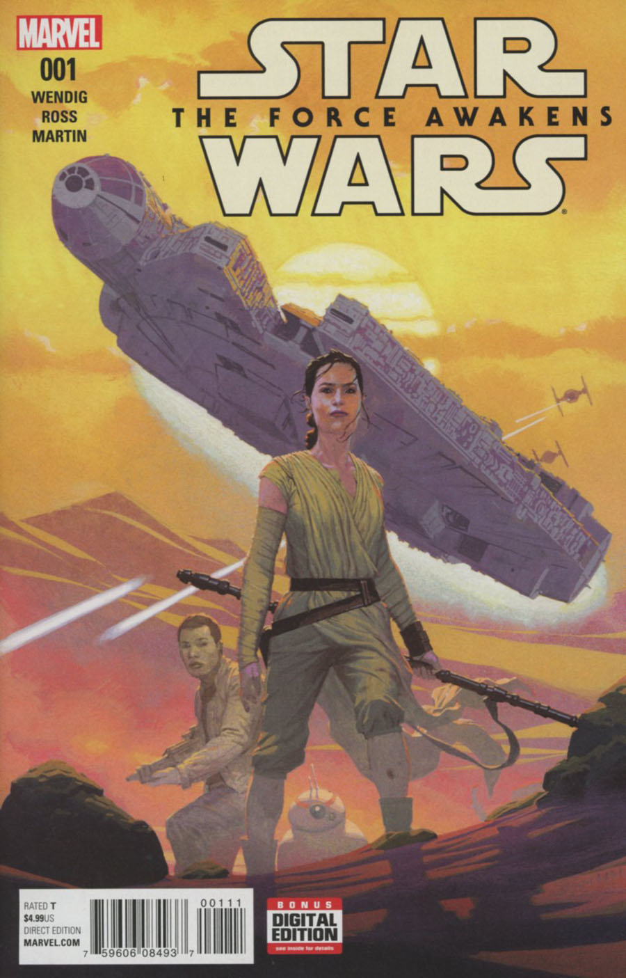 Star Wars Episode VII The Force Awakens Adaptation #1 Cover A Regular Esad Ribic Cover