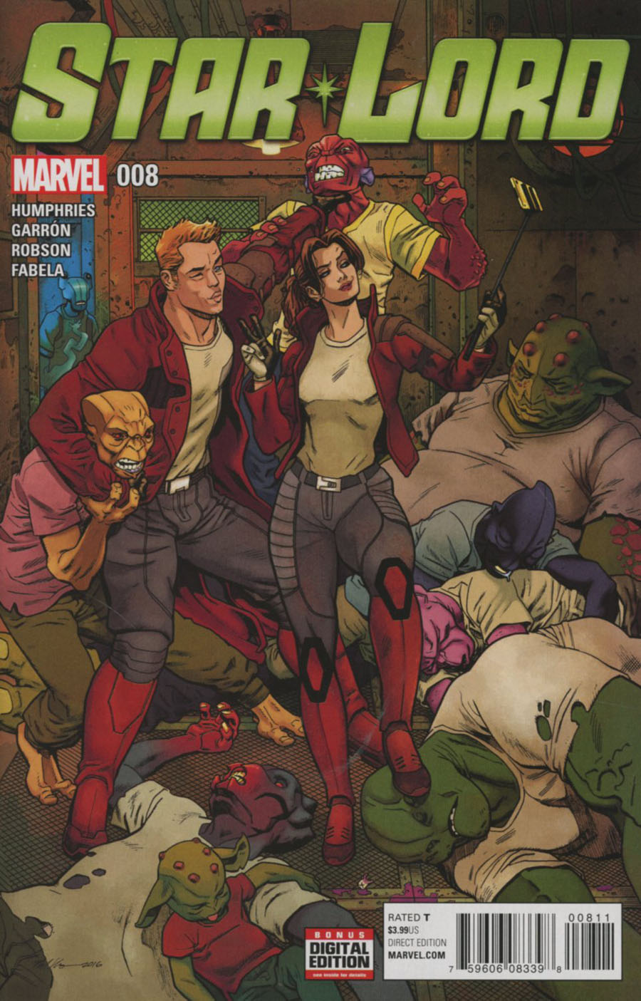 Star-Lord Vol 2 #8 Cover A Regular Mike Hawthorne Cover