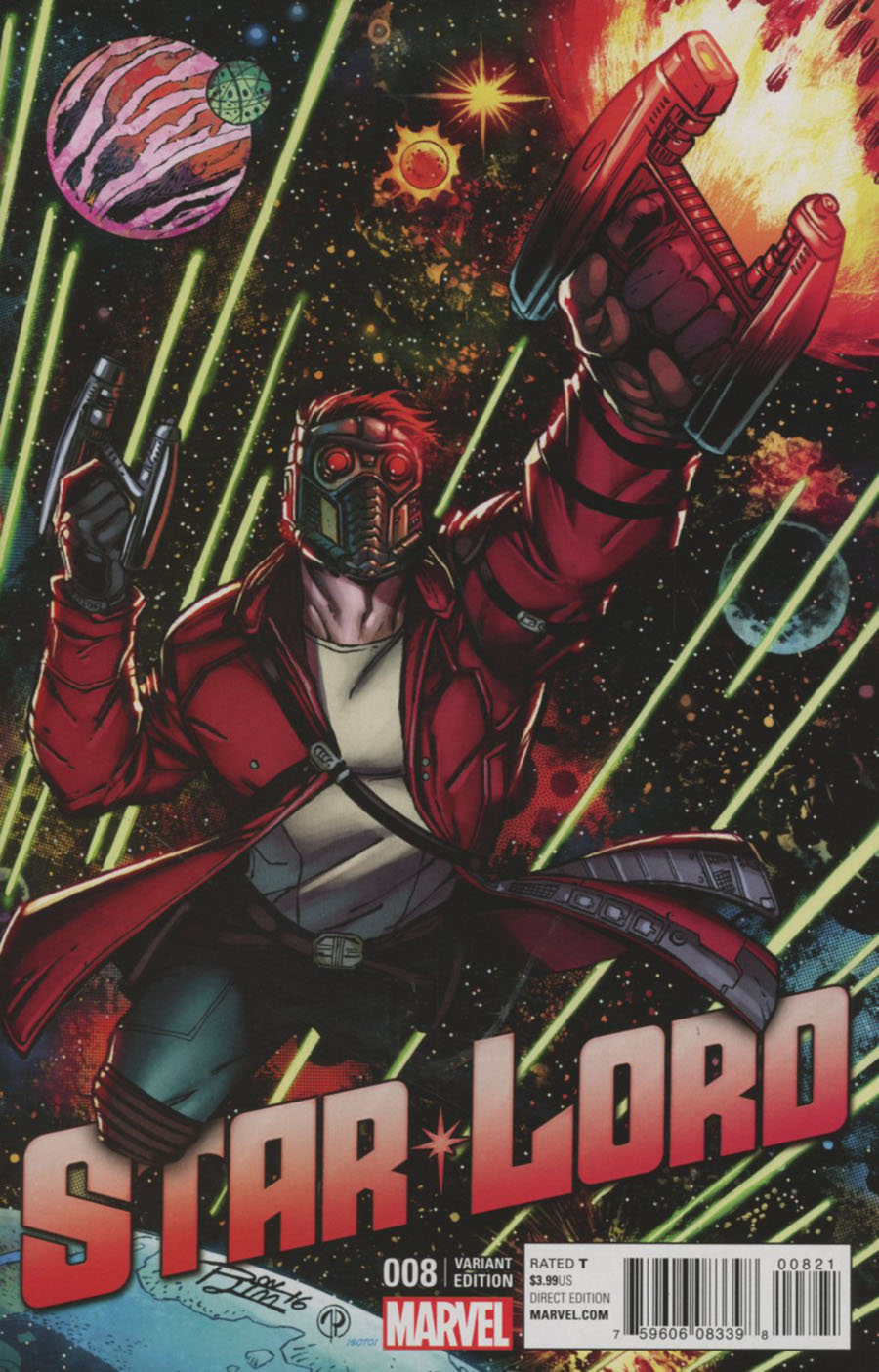 Star-Lord Vol 2 #8 Cover B Variant Ron Lim Cover
