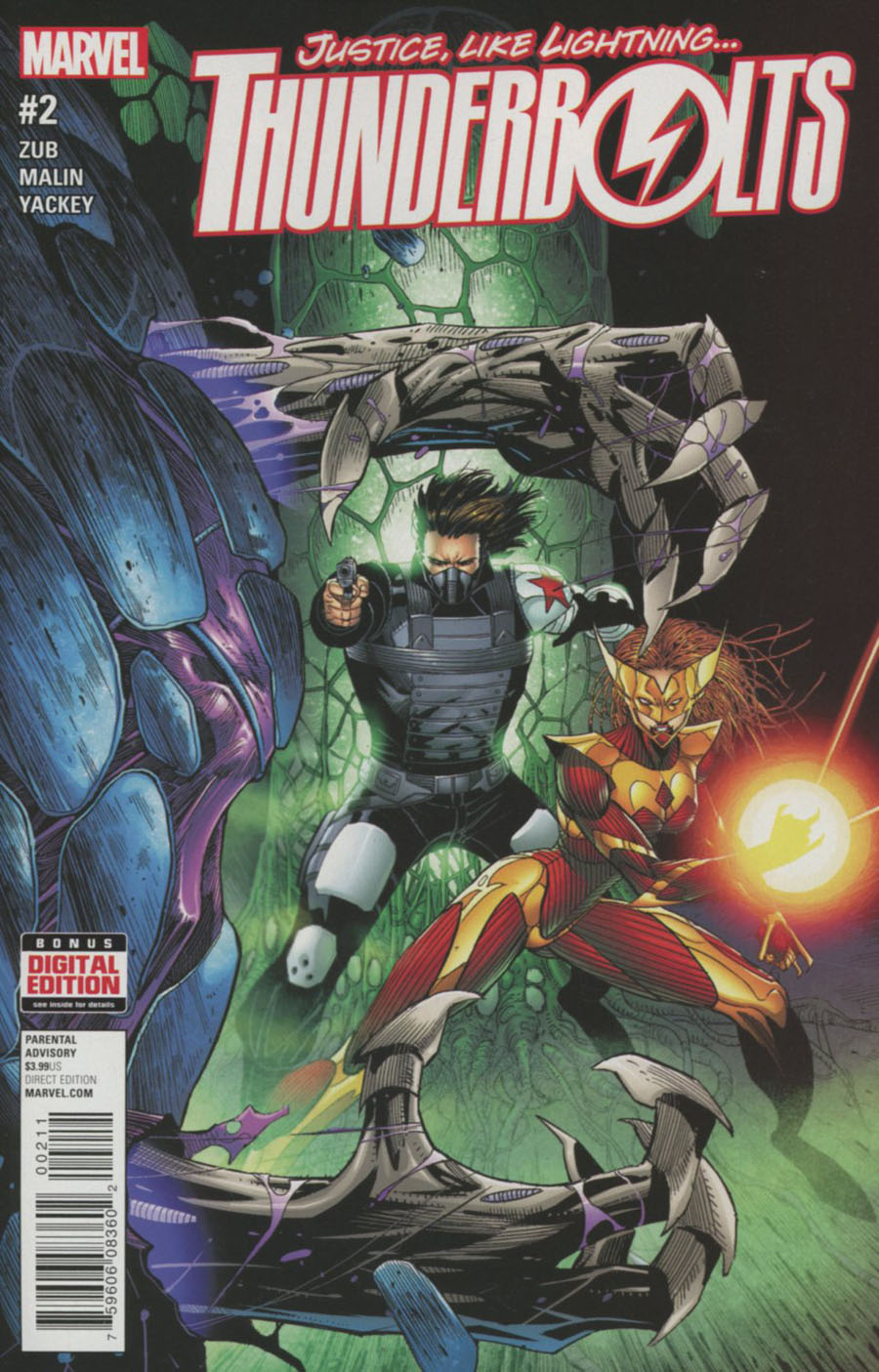 Thunderbolts Vol 3 #2 Cover A Regular Jon Malin Cover