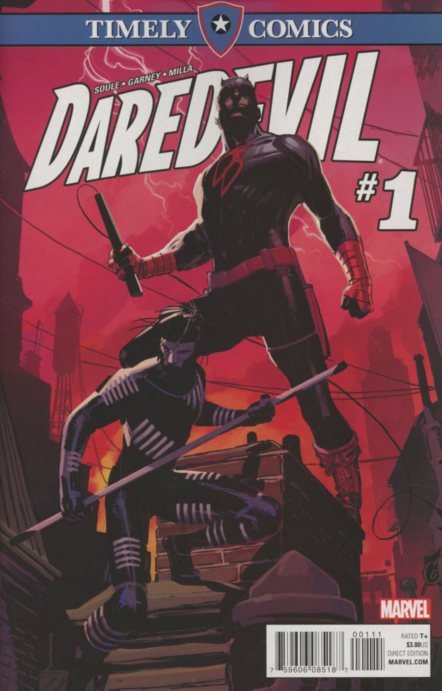 Timely Comics Daredevil Vol 5 #1