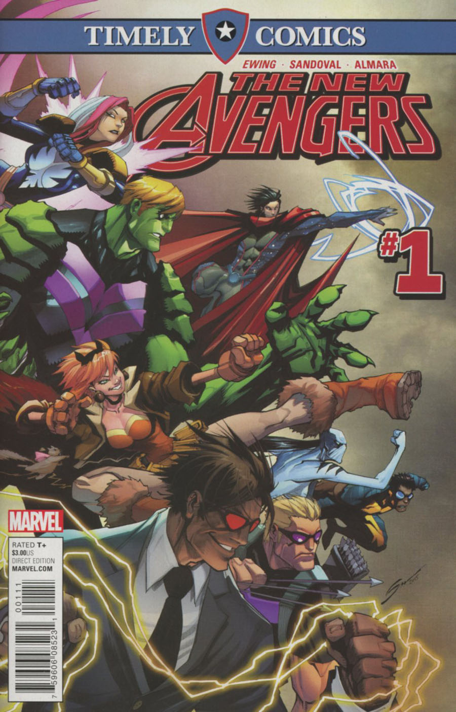 Timely Comics New Avengers Vol 4 #1