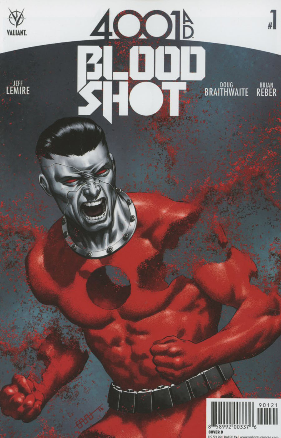 4001 AD Bloodshot #1 Cover B Variant CAFU Cover