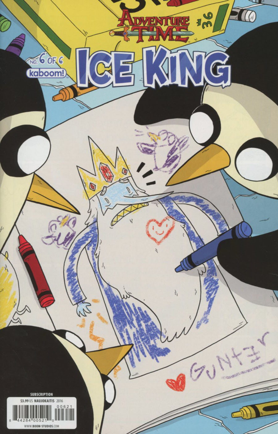 Adventure Time Ice King #6 Cover B Variant Pranas Naujokaitis Subscription Cover