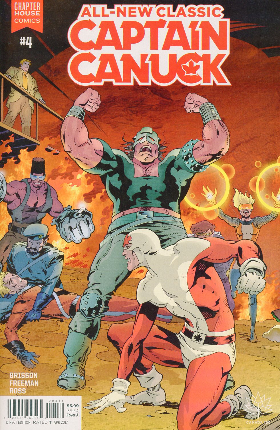 All-New Classic Captain Canuck #4 Cover A Regular George Freeman Cover