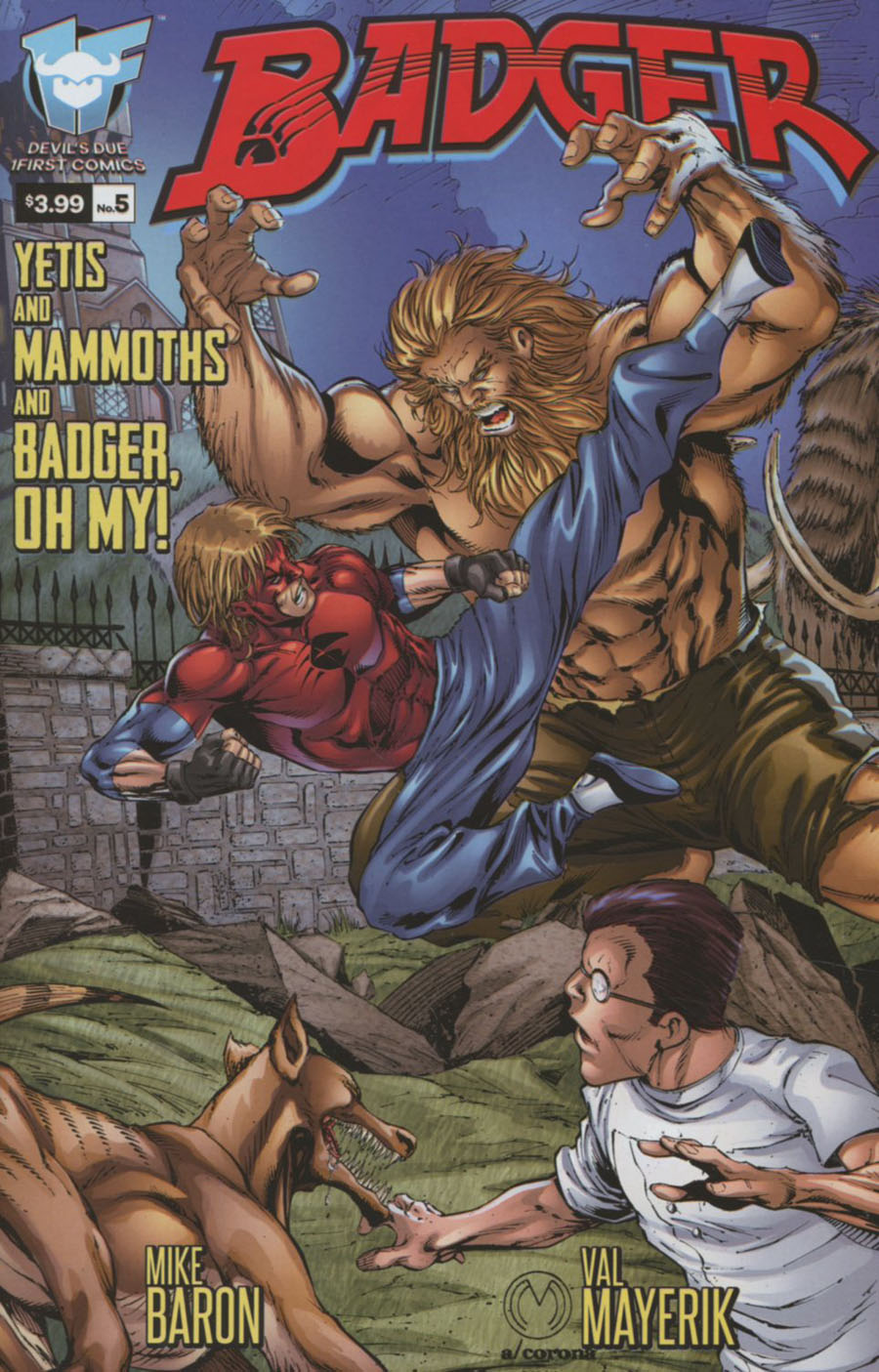 Badger Vol 4 #5 Cover A Regular Marat Mychaels Cover