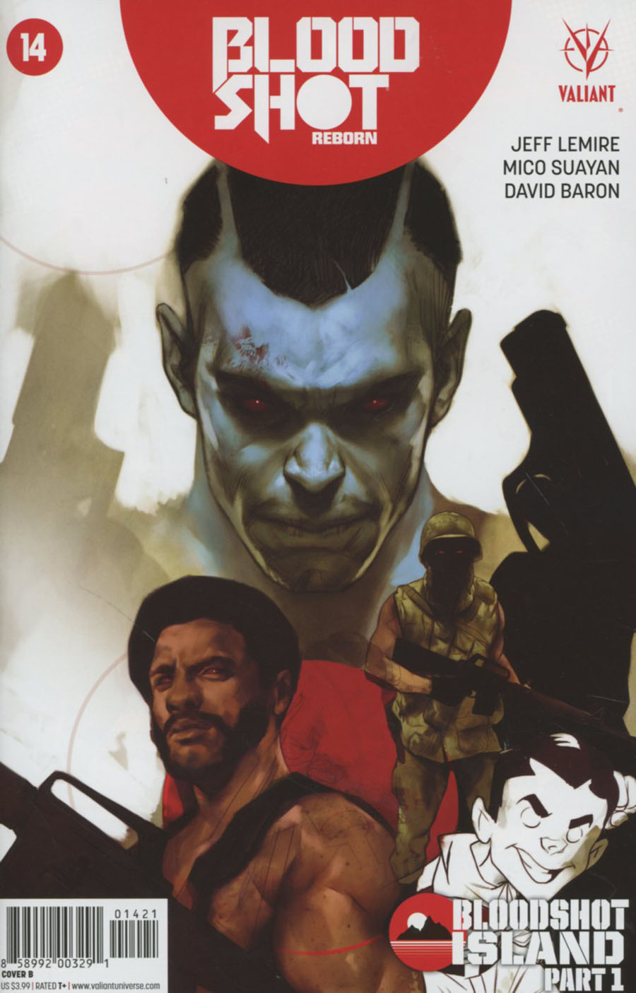 Bloodshot Reborn #14 Cover B Variant Ben Oliver Cover