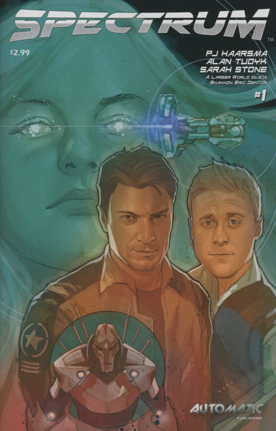 Con Mans Spectrum #1 Cover C Variant Phil Noto Cover