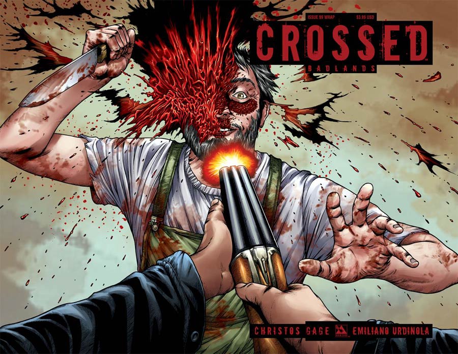 Crossed Badlands #99 Cover C Wraparound Cover