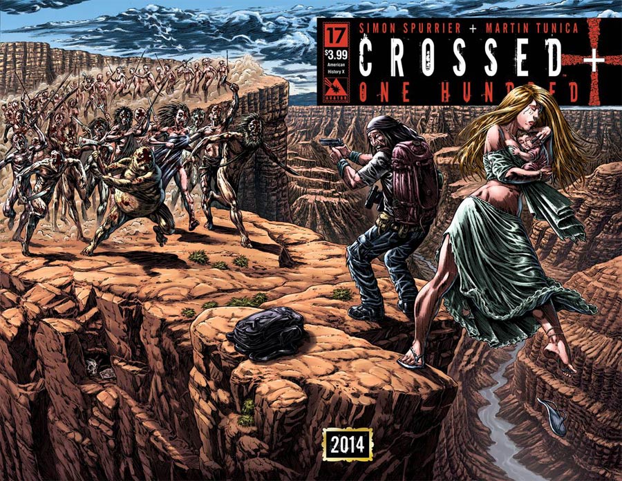 Crossed Plus 100 #17 Cover B American History X Wraparound Cover