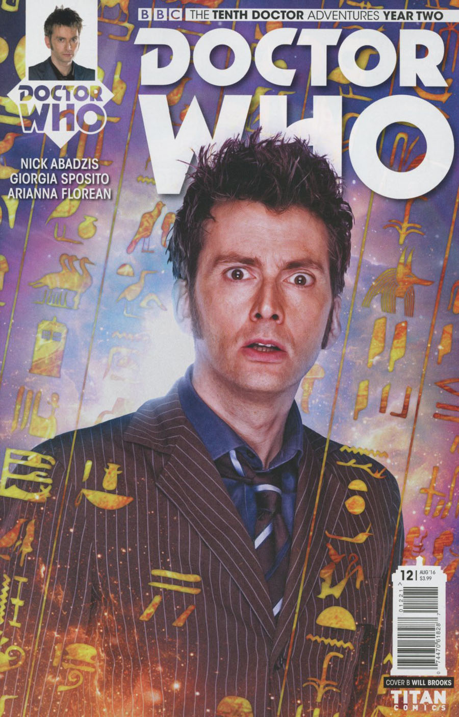 Doctor Who 10th Doctor Year Two #12 Cover B Variant Photo Cover