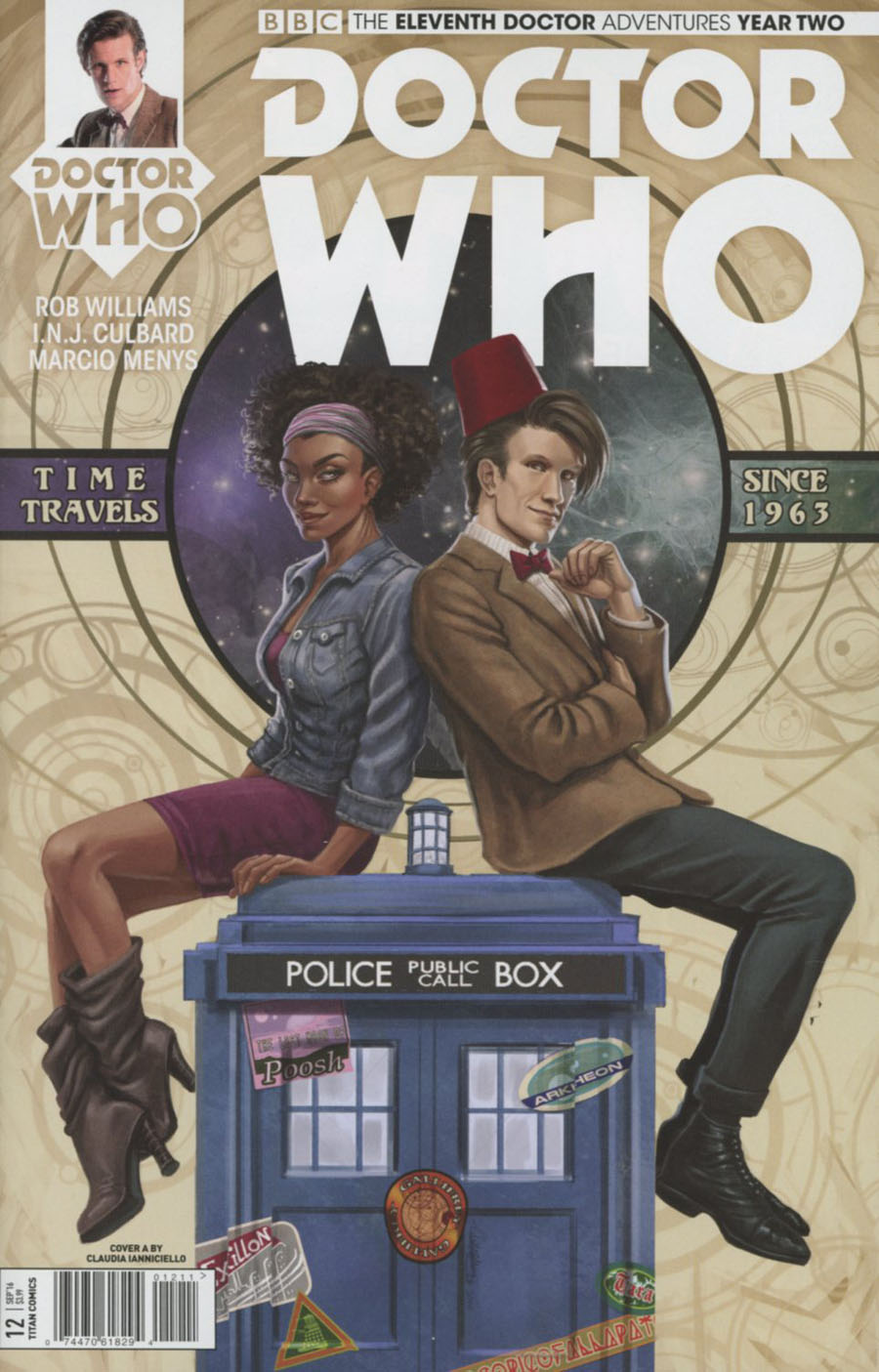 Doctor Who 11th Doctor Year Two #12 Cover A Regular Claudia Ianniciello Cover