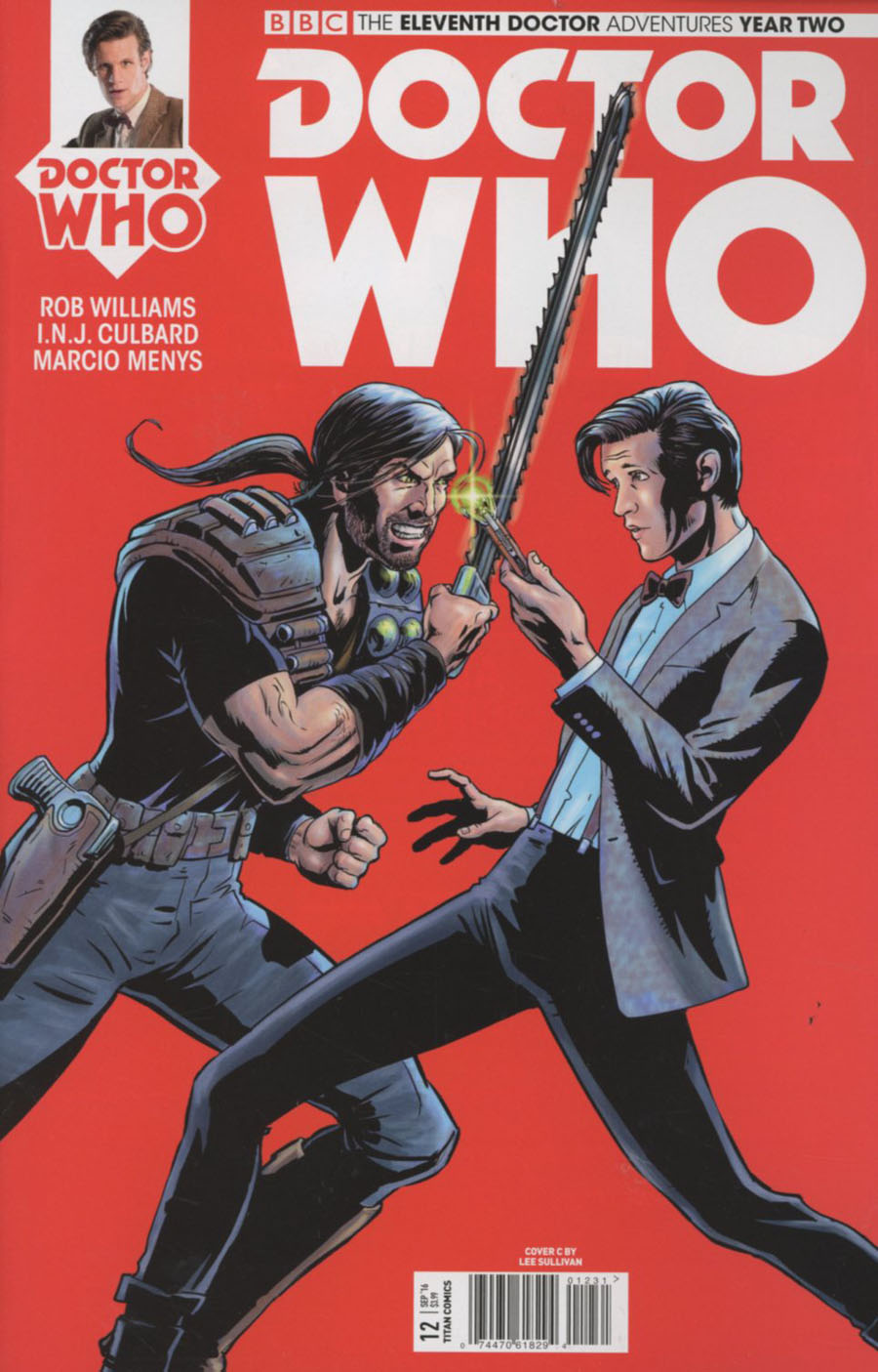 Doctor Who 11th Doctor Year Two #12 Cover C Variant Lee Sullivan Cover