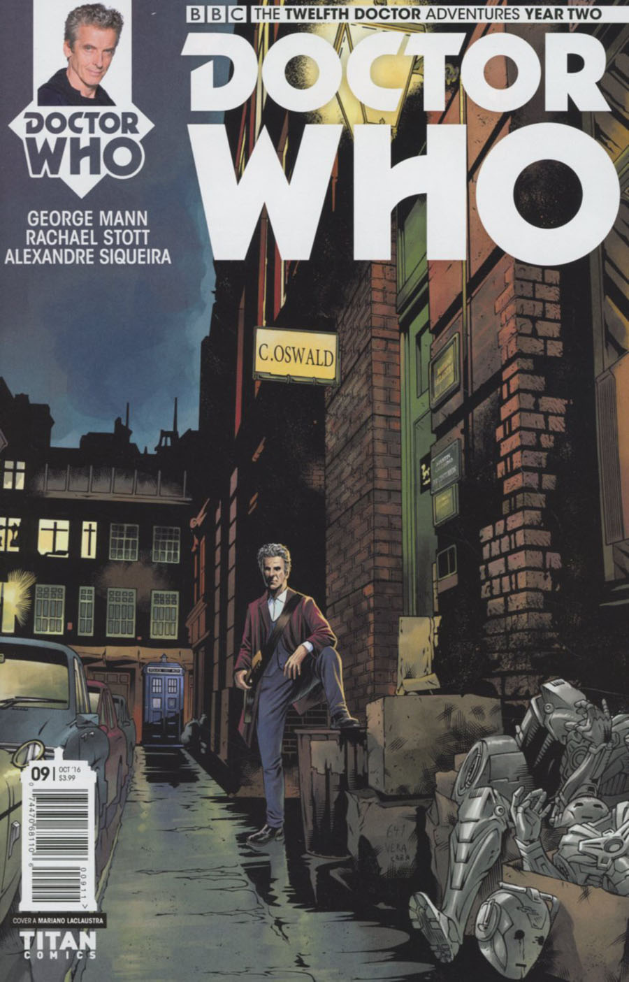 Doctor Who 12th Doctor Year Two #9 Cover A Regular Mariano Laclaustra Cover