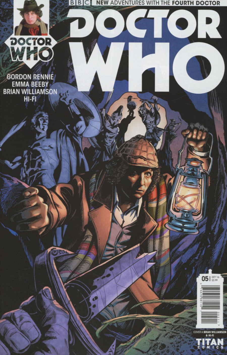 Doctor Who 4th Doctor #5 Cover A Regular Brian Williamson Cover