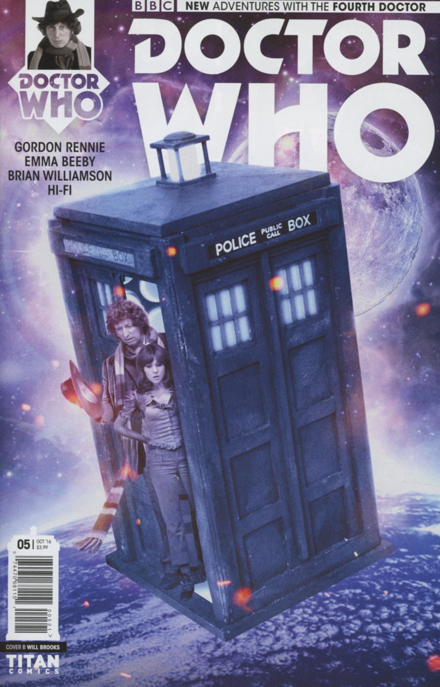 Doctor Who 4th Doctor #5 Cover B Variant Photo Cover