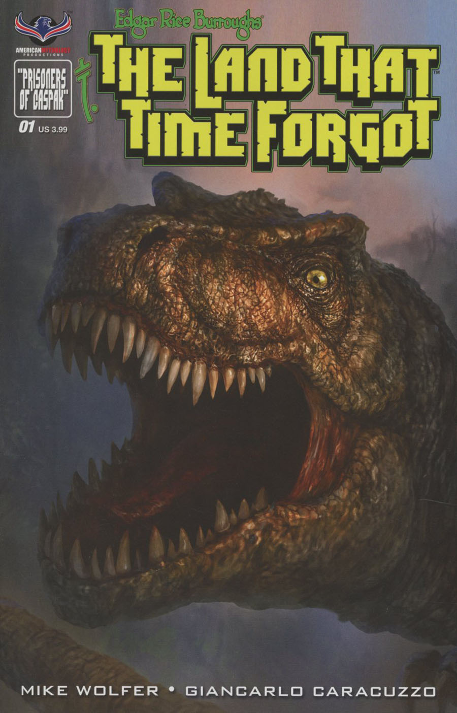 Edgar Rice Burroughs Land That Time Forgot #1 Cover B Variant Chris Scalf Painted Subscription Cover