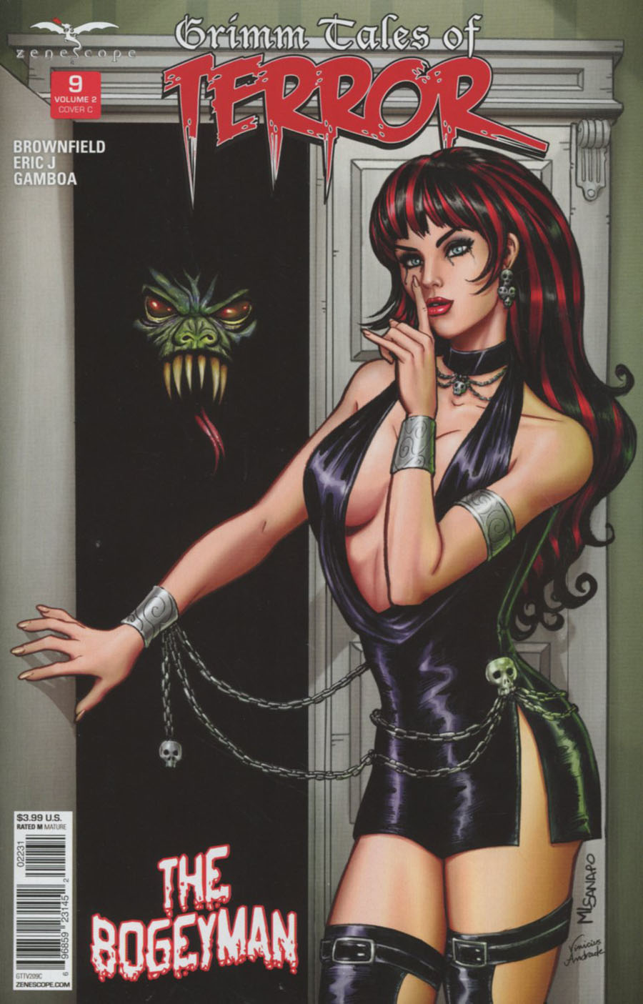 Grimm Fairy Tales Presents Grimm Tales Of Terror Vol 2 #9 Cover C Maria Laura Sanapo