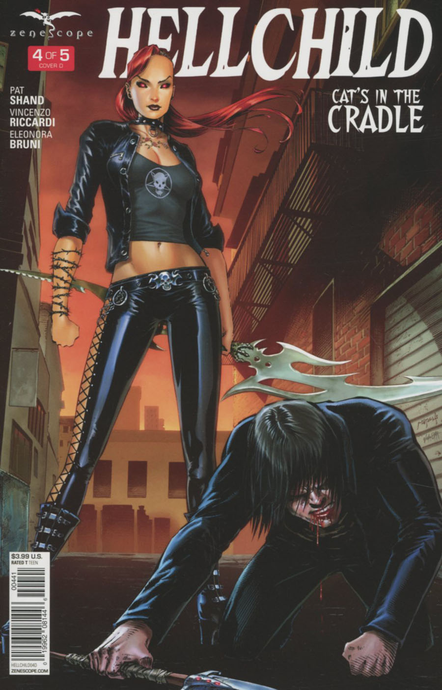 Grimm Fairy Tales Presents Hellchild #4 Cover D Jason Metcalf