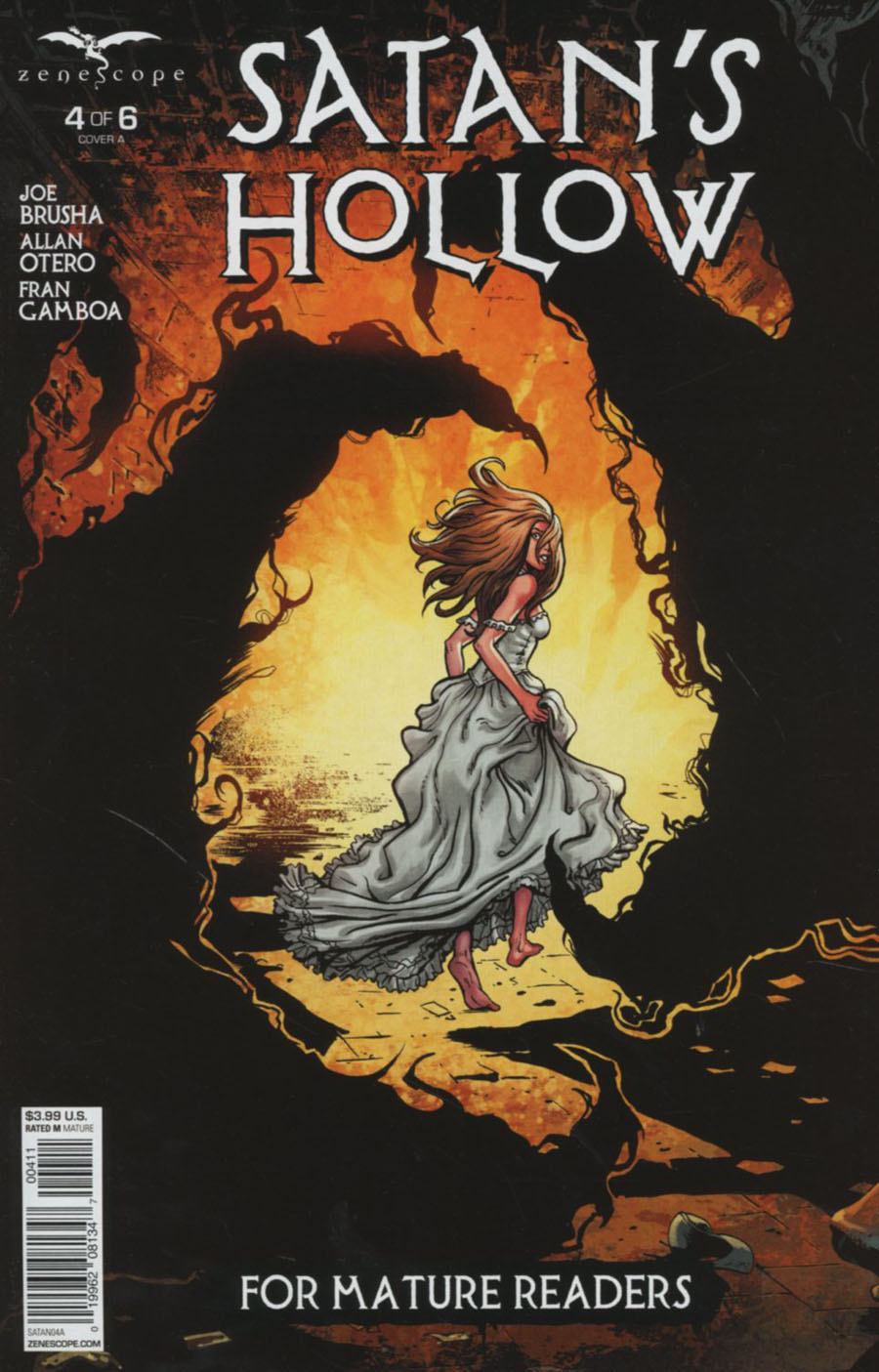 Grimm Fairy Tales Presents Satans Hollow #4 Cover A Sami Kivela