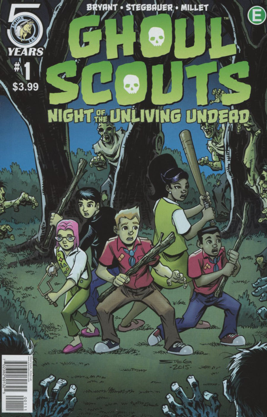 Ghoul Scouts Night Of The Unliving Undead #1 Cover A Regular Mark Stegbauer Cover