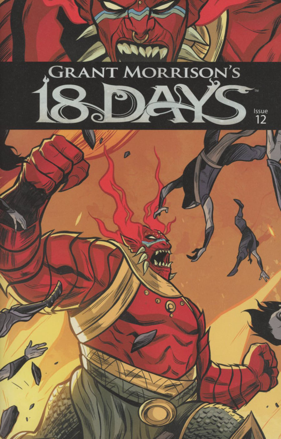 Grant Morrisons 18 Days #12 Cover A Regular Jeevan Kang Cover