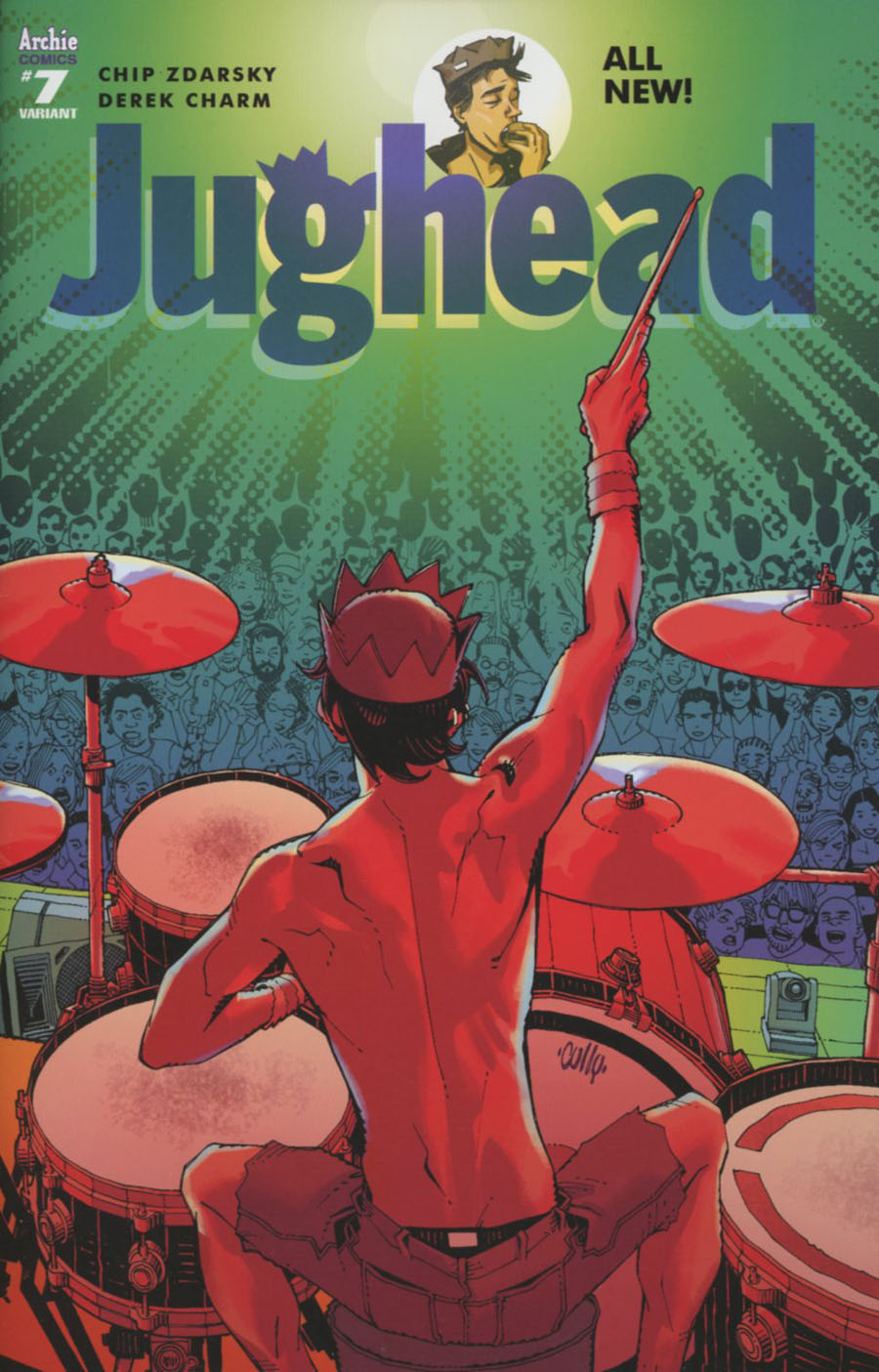 Jughead Vol 3 #7 Cover C Variant Cully Hamner Cover
