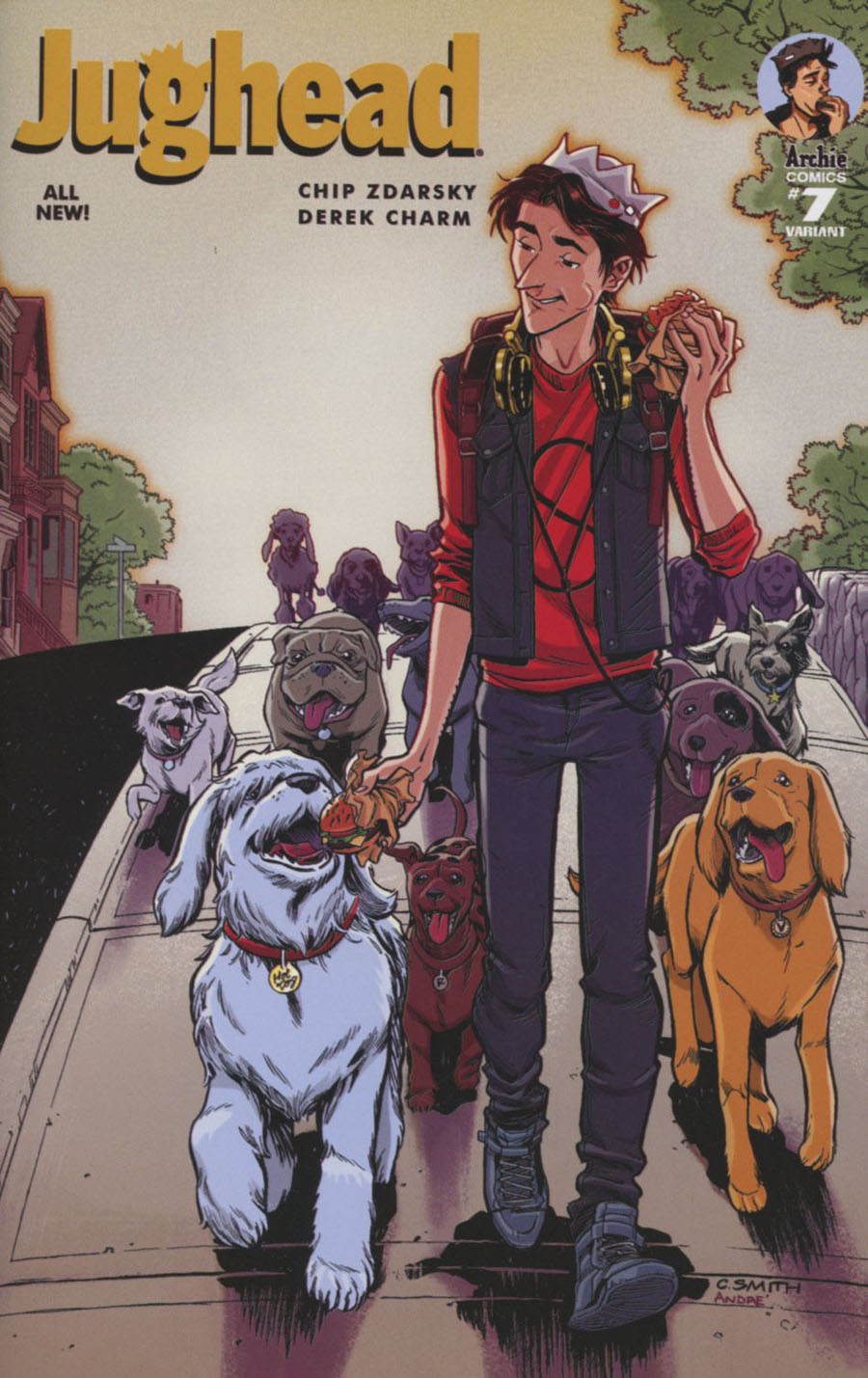 Jughead Vol 3 #7 Cover D Variant Cory Smith & Andre Szymanowicz Cover