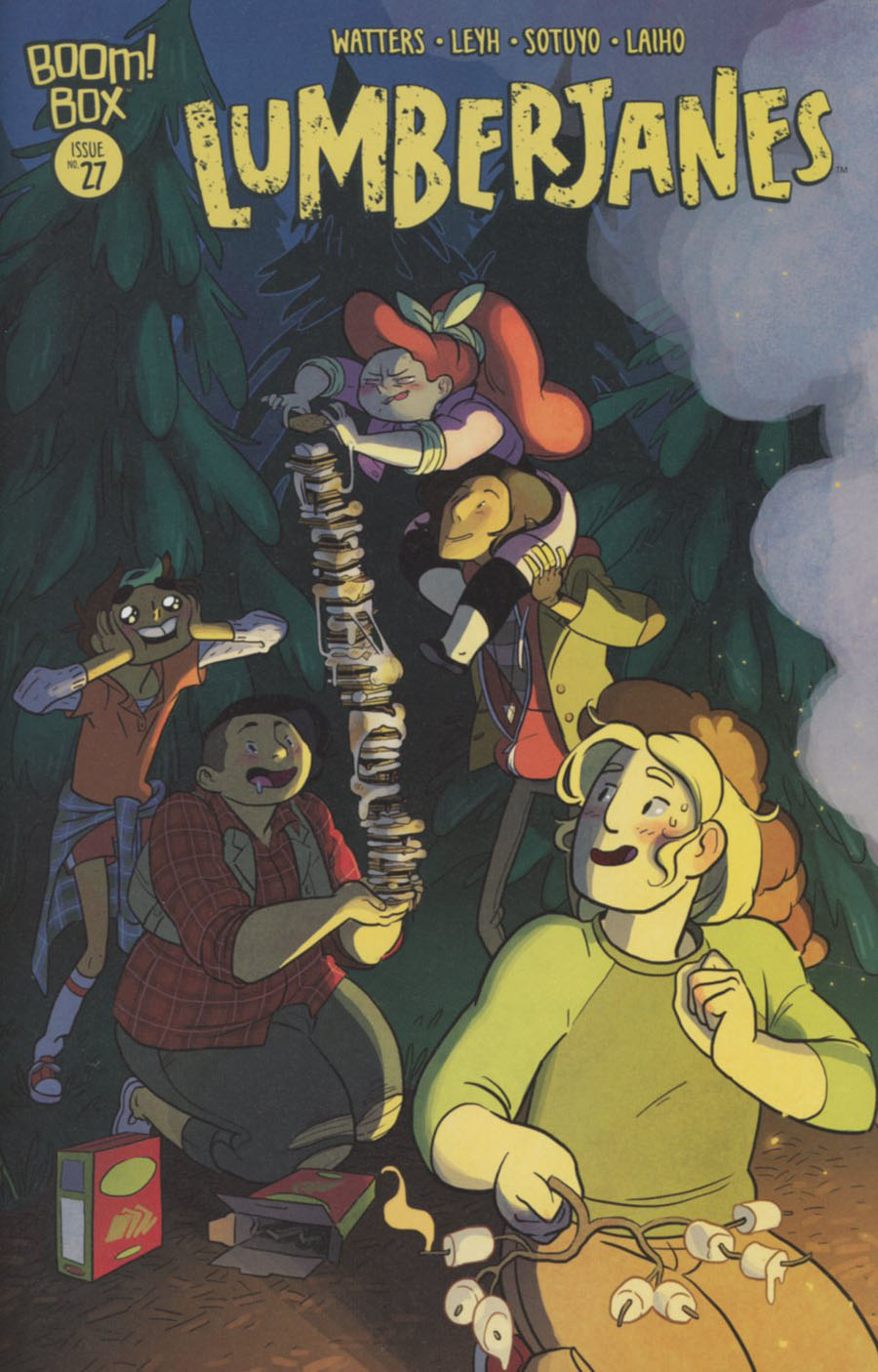 Lumberjanes #27 Cover A Regular Kat Leyh Cover