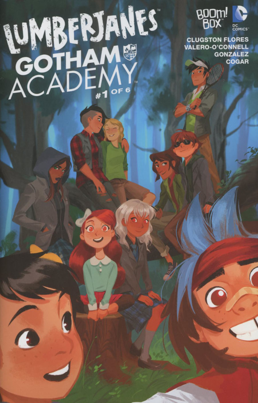 Lumberjanes Gotham Academy #1 Cover A Regular Mingjue Helen Chen Cover