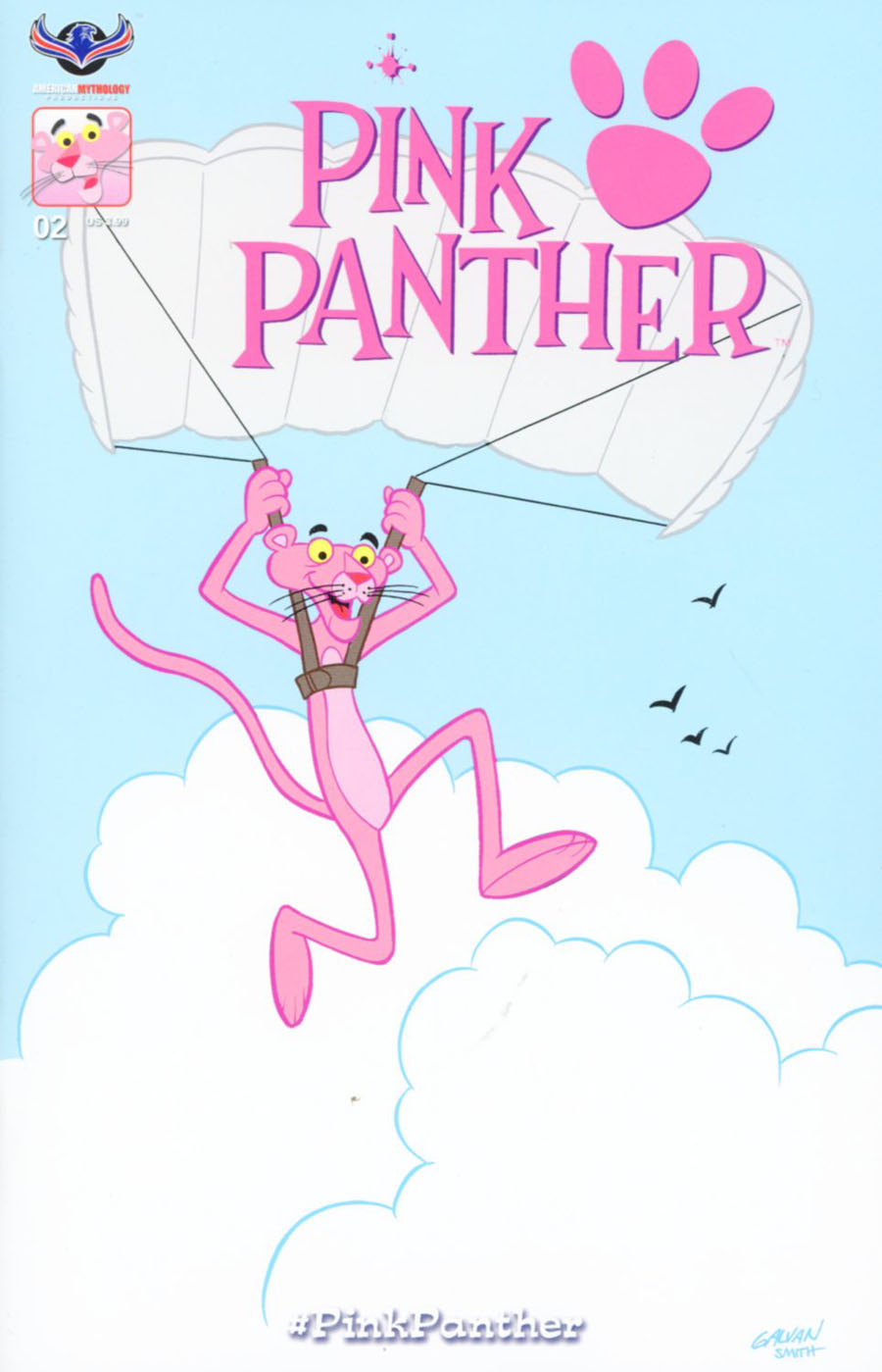 Pink Panther Vol 3 #2 Cover C Variant Classic Pink Cover