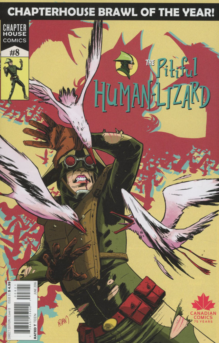 Pitiful Human-Lizard #8 Cover B Variant Adam Gorham Cover