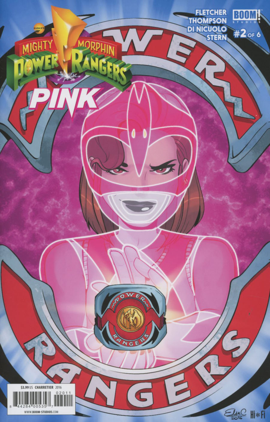 Mighty Morphin Power Rangers Pink #2 Cover A Regular Elsa Charretier Cover