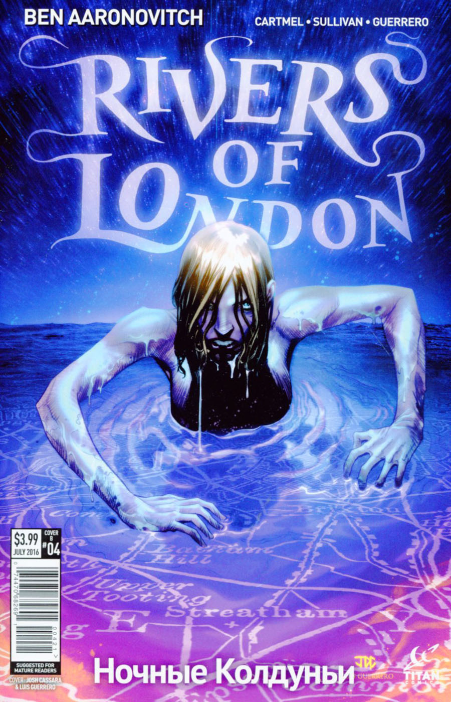Rivers Of London Night Witch #4 Cover A Regular Joshua Cassara Cover
