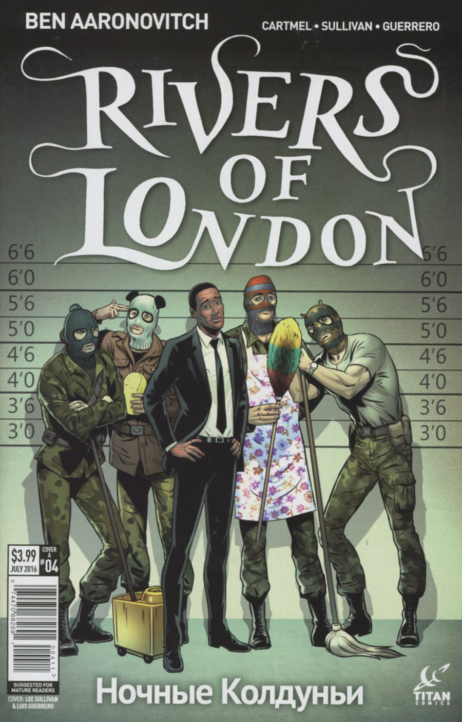 Rivers Of London Night Witch #4 Cover B Variant Lee Sullivan Cover